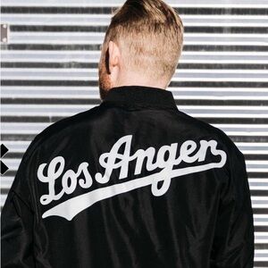 Tristan Eaton Black Los Anger Jacket